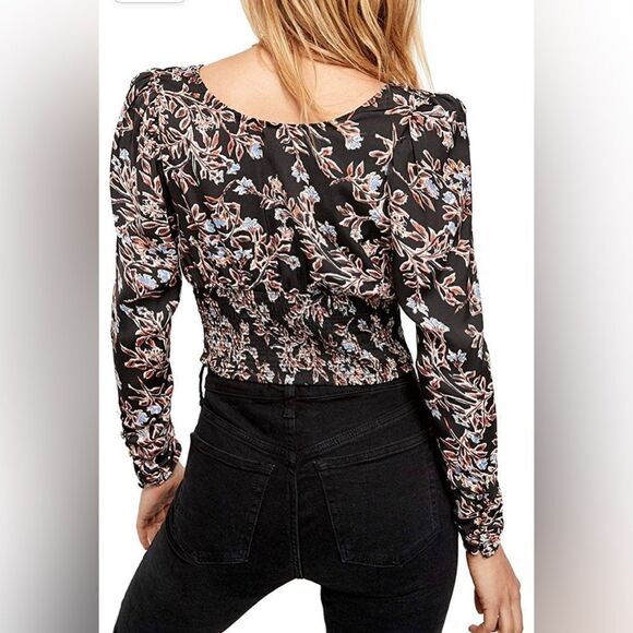 Free People Santiago Scoop Neck Printed Top - Picture 4 of 16